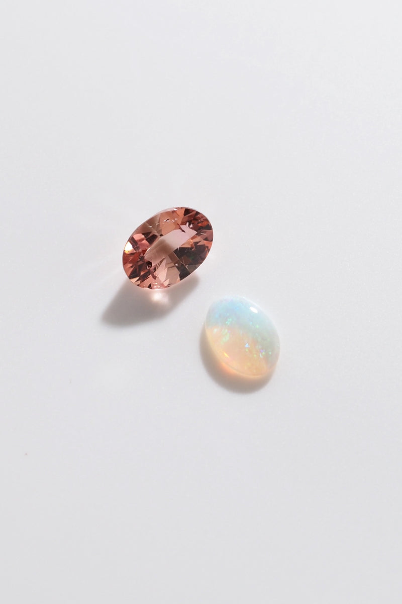 パーティカラードトルマリン 0.8ct 005 芳しく