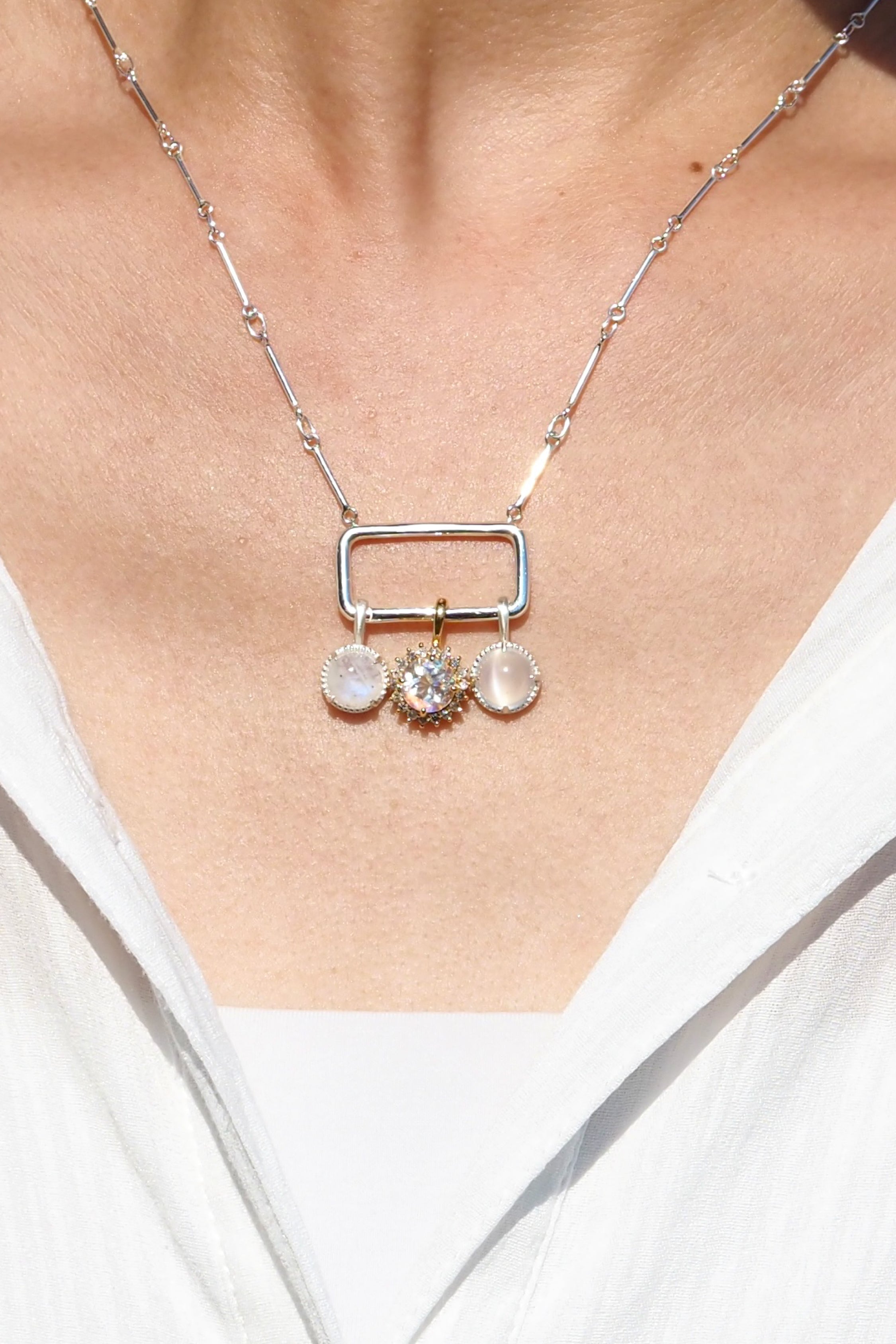 セット販売】満月の輝きムーンストーンフルセット（3点