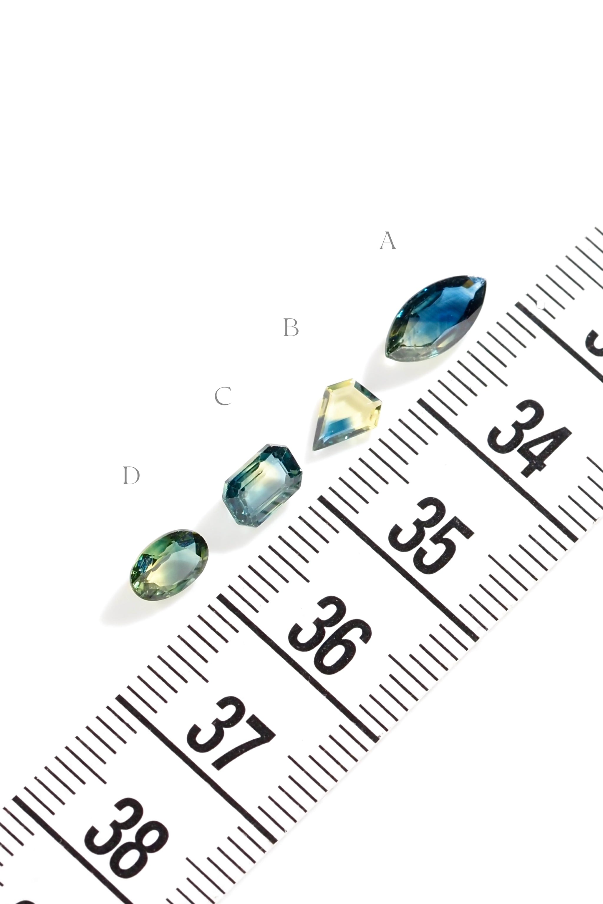 LIMITED出品】バイカラーサファイア・ミックスセレクション003｜MASHIRO