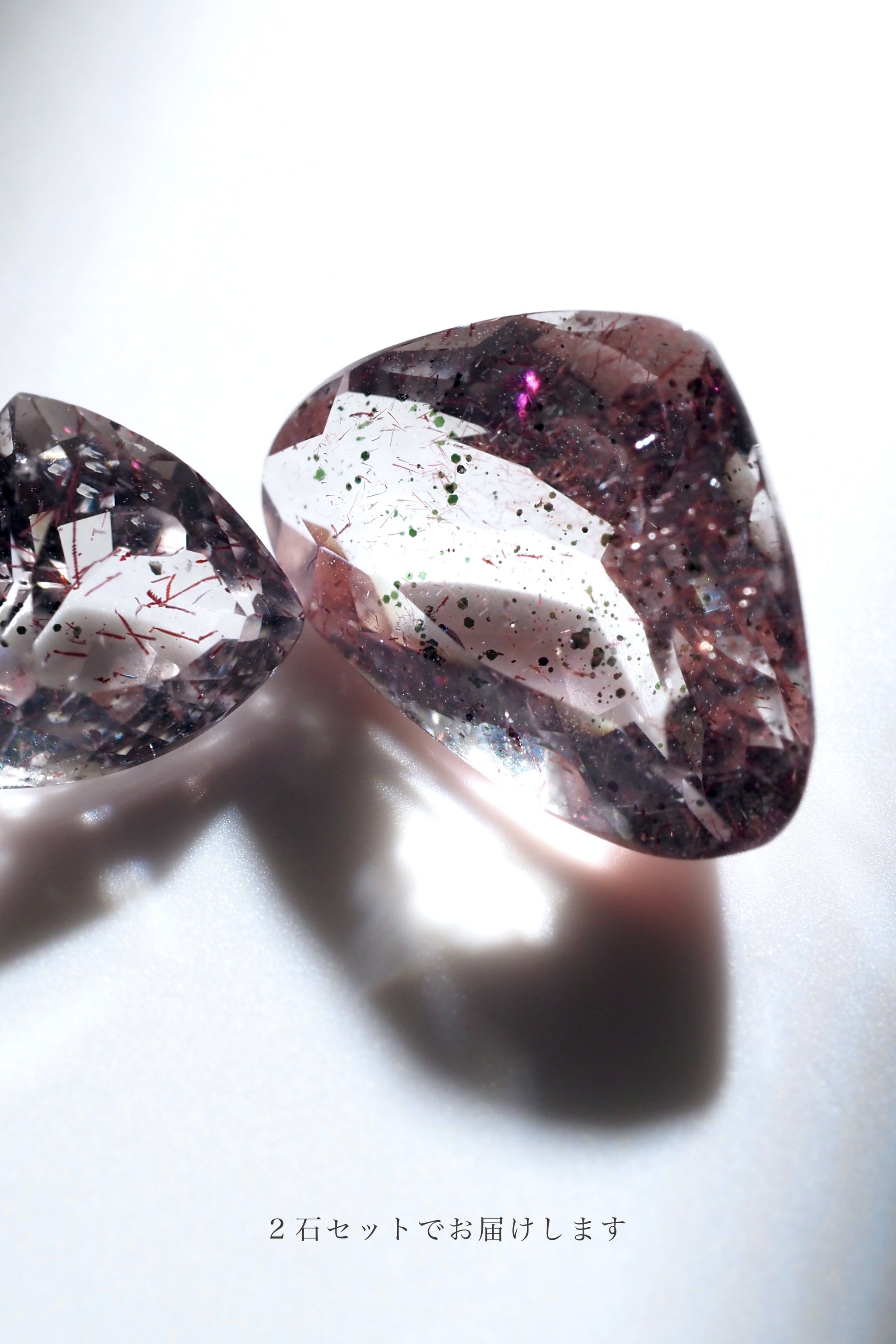 LIMITED出品】ティンカーベルクォーツ・トリリアントカットセット（2