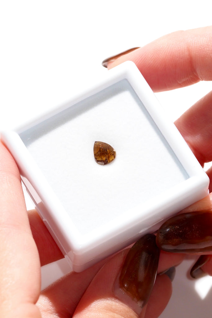 ダイヤモンド・ペアシェイプカット	0.505ct	5.8*6.9mm	オーストラリア産