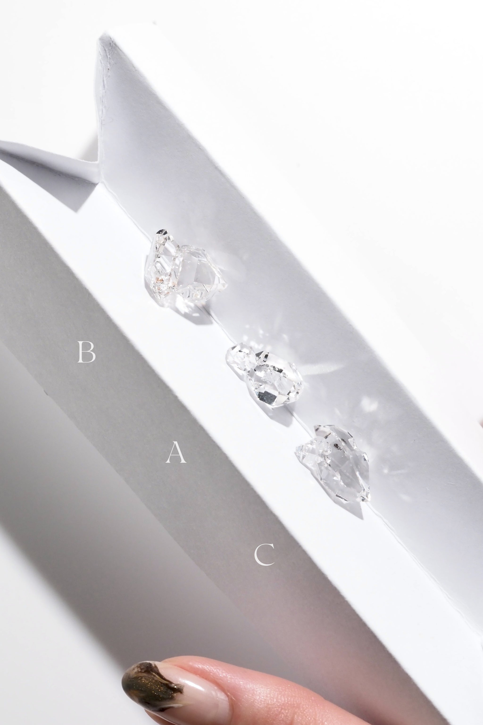 LIMITED出品】ハーキマーダイヤモンド・ツイン・セレクション003