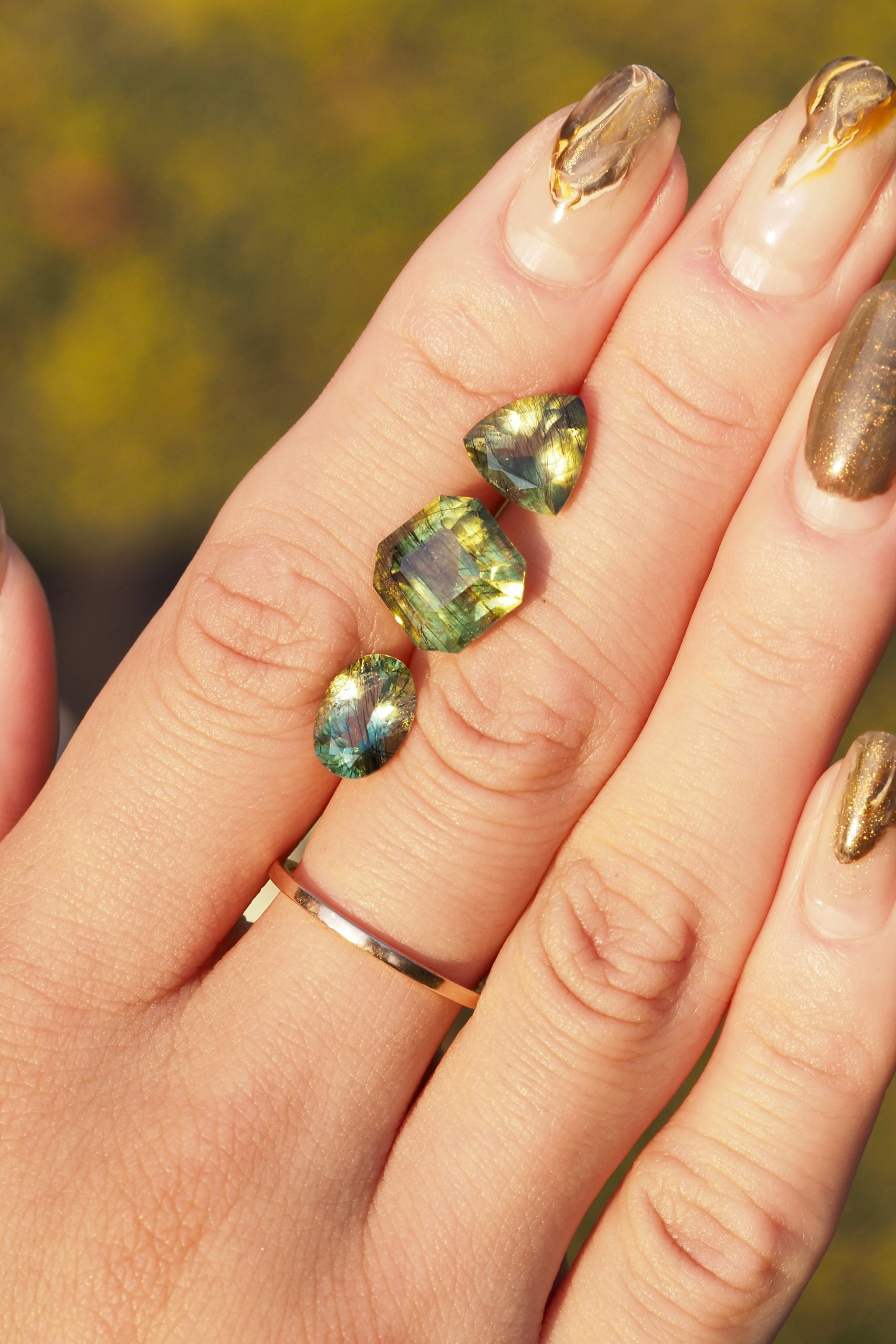 LIMITED】ルチルペリドット・ミックス・セレクション003（ライトカラー