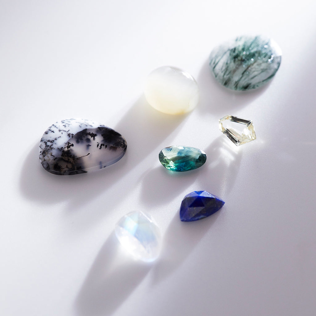 MASHIRO ウィンターカラーの宝石の集合写真