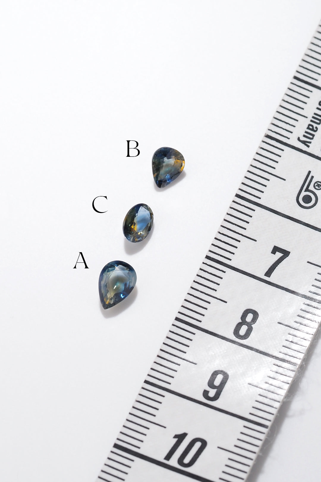 バイカラーサファイア・ミックス・セレクション001｜MASHIRO