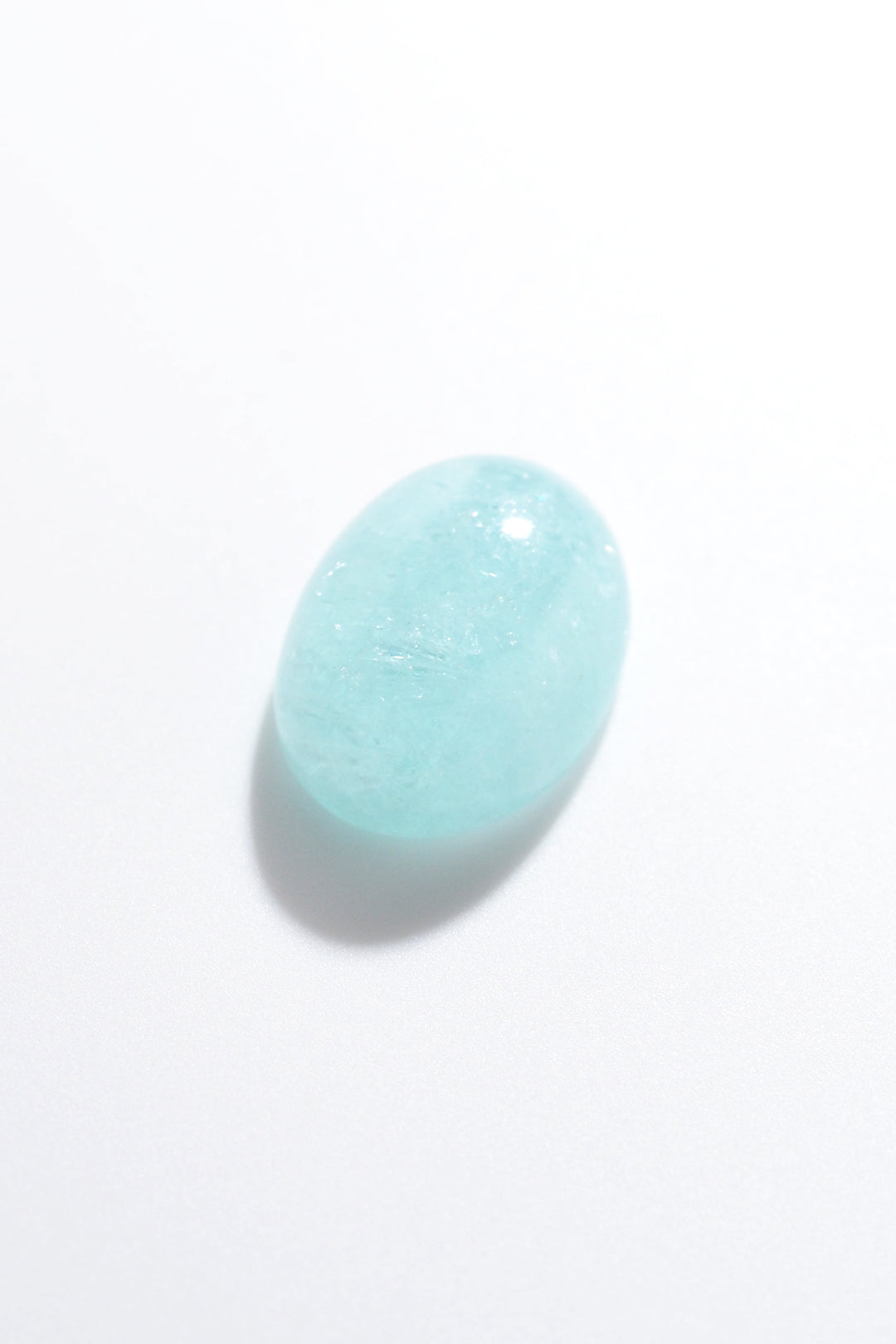 コロライ様 アクアマリン ハーフバングル 天然】アクアマリン バングル 54mm