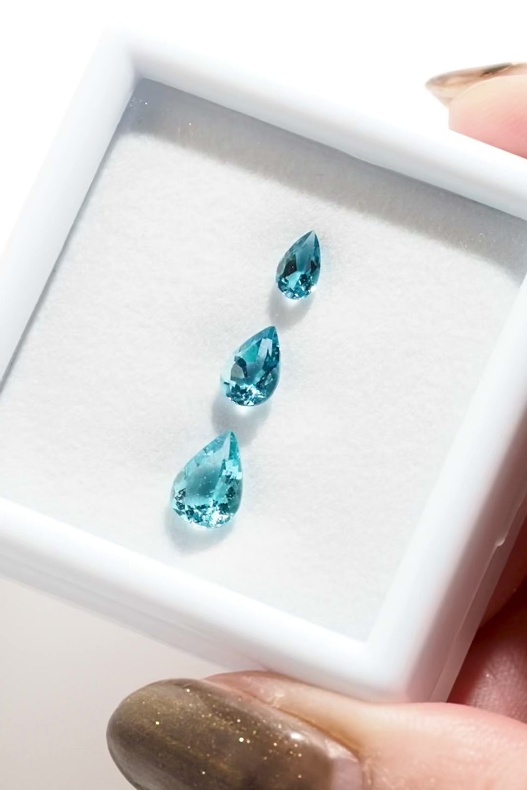 LIMITED出品】サンタマリアアクアマリン・ペアシェイプ・セレクション